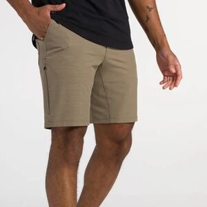 Bylt Kinetic Shorts Taupe Men's 30X7 Golf Outdoor Performance Wear